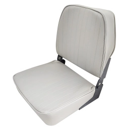 Сиденье виниловое Economy, серое (10268274)